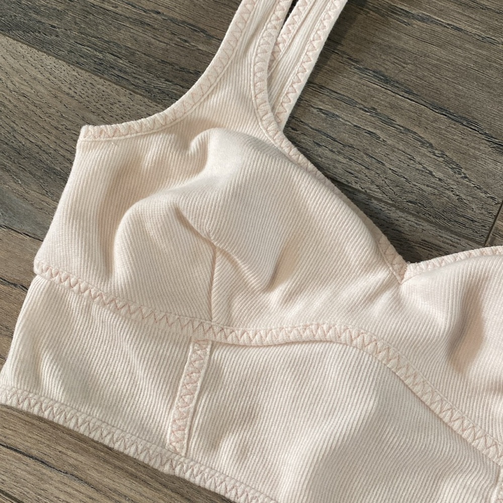 For love & lemon Women's Cream crop top - Picture 11 of 11